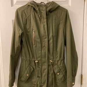 Women’s Miss London olive anorak jacket medium